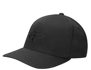BONE FOX LEGACY FLEXFIT 16 BLK/BLACK S/M