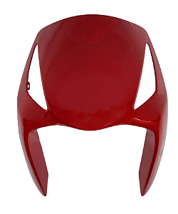 CARENAGEM FRONTAL BIZ 125 07/08 VERMELHO GUARAU