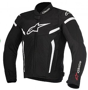 JAQUETA ALPINESTARS T-GP PLUS R V2 PRETO BRANCO L.EAN :8021506615378