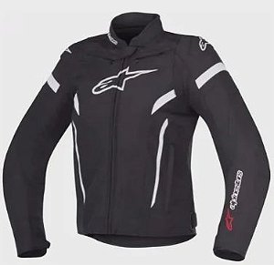 JAQUETA ALPINESTARS STELLA T-GP PLUS R V2 PRETO BRANCO S.EAN :8021506626022