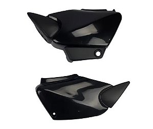 TAMPA LATERAL TITAN 125 00/FAN 125 PRETO