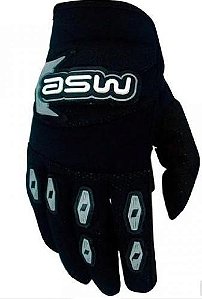 LUVA ASW PODIUM INFANTIL PRATA M