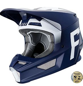 CAPACETE FOX V1 WERD NVY M