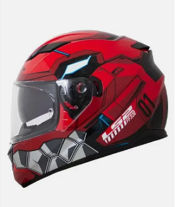 CAPACETE LS2 FF320 STREAM ANGEL RED 58/M