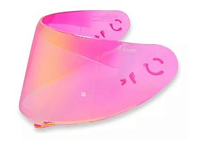 VISEIRA CAPACETE ASX V18B PINK REVO (AXXIS SEGMENT)
