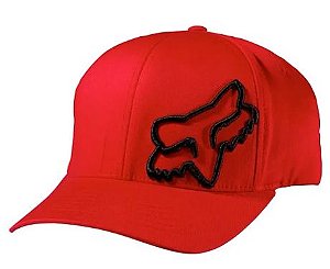 BONE FOX LIFESTYLE FLEX 45 FLEXFIT HAT CHILI S/M