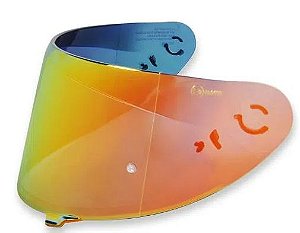 VISEIRA CAPACETE ASX  V18B VERMELHA REVO (AXXIS SEGMENT)