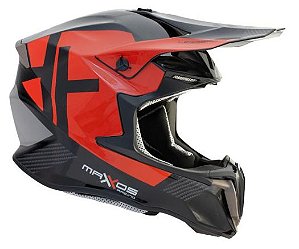 CAPACETE MATTOS RACING COMBAT LEGGERO VERMELHO 58