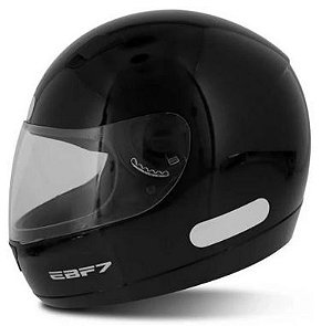CAPACETE EBF 7 SOLID 60 PRETO