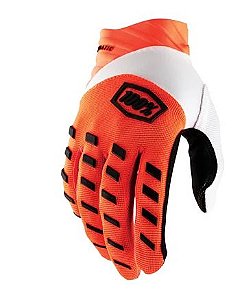 LUVA 100% AIRMATIC 22 LARANJA FLUOR G
