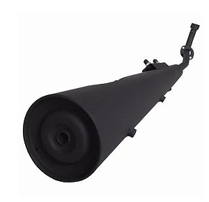ESCAPAMENTO BIZ 100 12 MODELO ORIGINAL PRETO