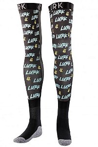 MEIAO BRACE LURK XADREZ ROCK PRETO TAMANHO UNICO