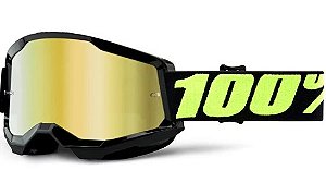 OCULOS 100% STRATA 2 ESPELHADO BLACK