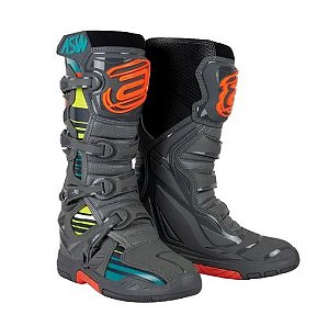 BOTA ASW ELEVATE CHUMBO LARANJA AMARELO FLUO 10  EAN  7908377136571