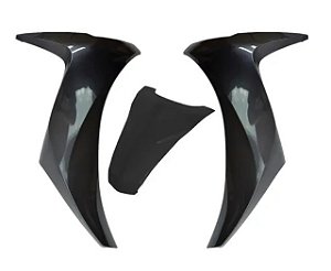 CARENAGEM FRONTAL BIZ 125 19/20 CINZA UNA PEROLIZADO