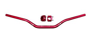GUIDAO RED DRAGON BIGBAR 31MM ALTO VERMELHO C/ADAPTADOR
