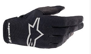 LUVA ALPINESTARS RADAR 23 PRETO SILVER L  EAN  8059347048246