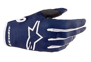 LUVA ALPINESTARS RADAR 23 AZUL MARINHO BRANCO 2XL  EAN  8059347075433