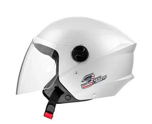 CAPACETE TORK NEW LIBERTY THREE ELITE PEARL WH TAM.56