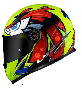 CAPACETE LS2 FF358 TRIBAL YELLOW 62/XL