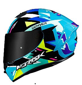 CAPACETE NORISK SUPRA DENVER BLUE 58/M