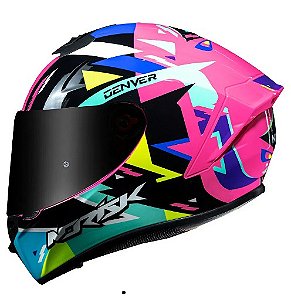 CAPACETE NORISK SUPRA DENVER PINK 58/M