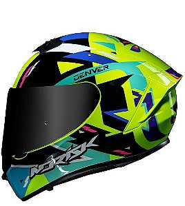 CAPACETE NORISK SUPRA DENVER HV YELLOW 60/L
