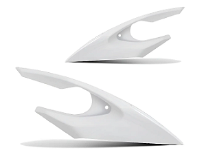 CARENAGEM FAROL FAZER 150 14/20 BRANCO METALICO LATERAL