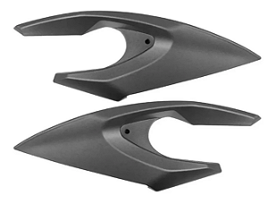 CARENAGEM FAROL FAZER 150 14/20 CINZA FOSCO LATERAL