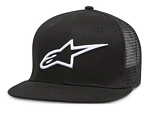 BONE ALPINESTARS CORP TRUCKER PRETO EAN 8051194718686
