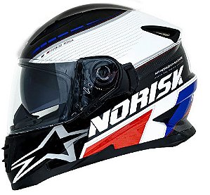 CAPACETE NORISK FF302 GRAND PRIX FRANCE 62/XL