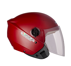 CAPACETE EBF SPARK JET SPECIAL EDITION FOSCO/VINHO 60