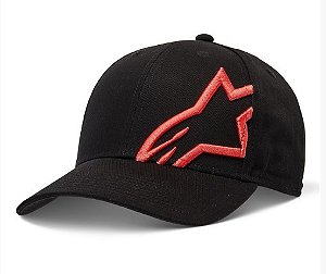 BONE ALPINESTARS CORP SNAP 2 PRETO VERMELHO WARM  EAN  8059347145969