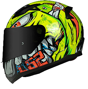 CAPACETE LS2 RAPID FF353 BADASS YELLOW 58/M
