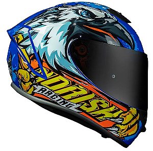 CAPACETE NORISK SUPRA AGUILA BLUE 58/M