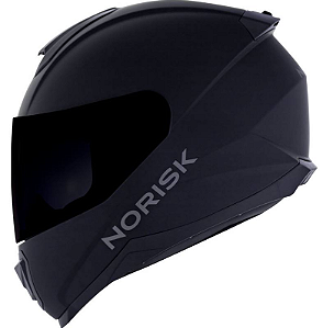 CAPACETE NORISK RAZOR SOLID MATTE BLACK 60/L