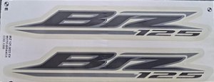 ADESIVO BIZ 125 22 BRANCO