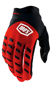 LUVA 100% AIRMATIC 22 VERMELHO/PRETO G