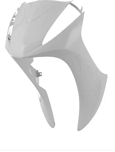 CARENAGEM FRONTAL BIZ 110 16/17 BRANCO 17 ROSS