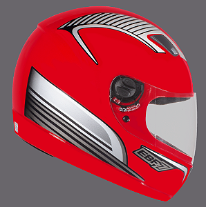 CAPACETE EBF NEW EBF 7 POWER VERMELH 60