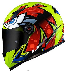 CAPACETE LS2 FF358 TRIBAL YELLOW 58/M