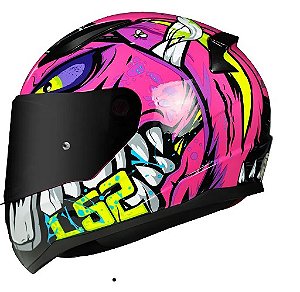 CAPACETE LS2 RAPID FF353 BADASS PURPLE 58/M