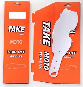 TEAR OFF OCULOS 100% STANDARD RC2/AC2/ST2 C/ 10