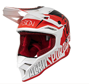 CAPACETE ASW FUSION 2.0 DASH VERMELHO BRANCO PRETO 58  EAN  7908377148581
