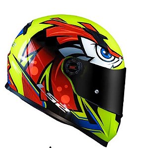 CAPACETE LS2 FF358 TRIBAL YELLOW 56/S