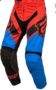 CALÇA ASW IMAGE MOTO DNA 22 ACID RED AZUL ROYAL 48  EAN  7908377153516