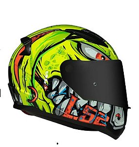 CAPACETE LS2 RAPID FF353 BADASS YELLOW 62/XL