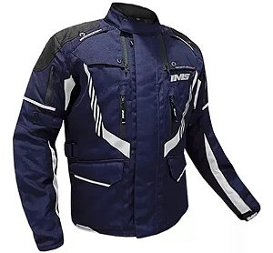 JAQUETA IMS PARKA EXTREME AZUL/PRATA GG/XL