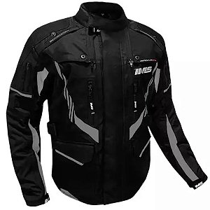 JAQUETA IMS PARKA EXTREME PRETA/CINZA 3G/2XL