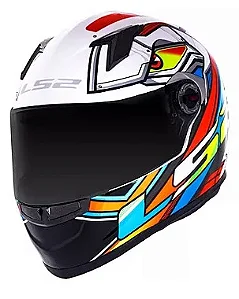 CAPACETE LS2 FF358 XDRON NEON ORANGE 56/S